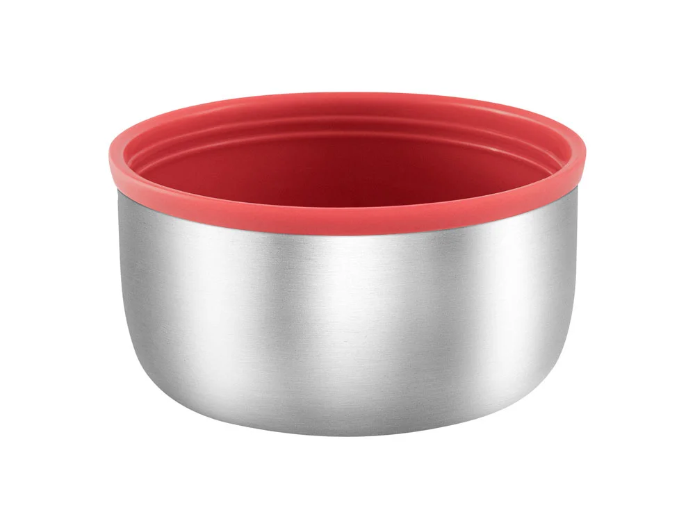 Термос для еды Relaxika 301 в чехле 1200 мл серебристый - фото 8