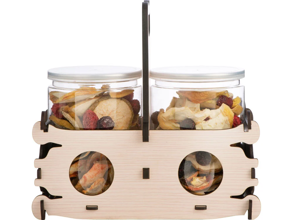 Набор подарочный с фруктами и ягодами «Dual zest», натуральный - фото 2