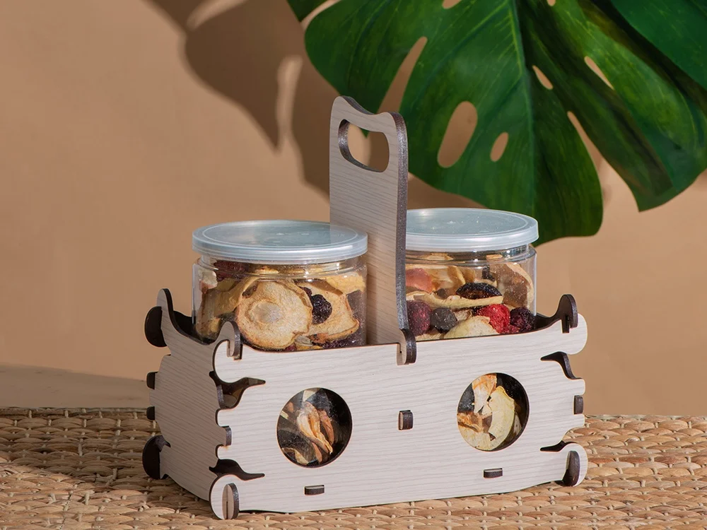 Набор подарочный с фруктами и ягодами «Dual zest», натуральный - фото 8