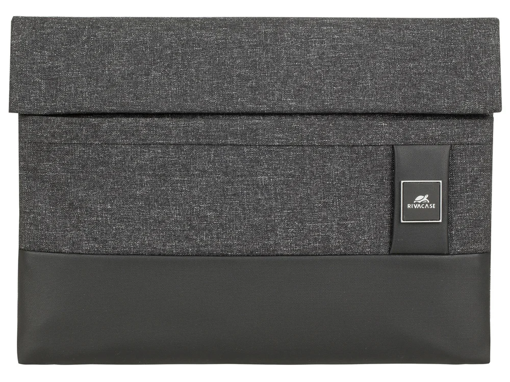 Чехол для MacBook Pro 13 и Ultrabook 13.3 черный меланж - фото 2