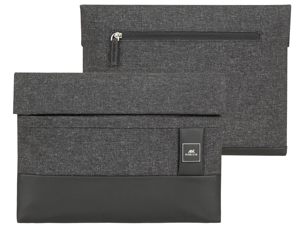 Чехол для MacBook Pro 13 и Ultrabook 13.3 черный меланж - фото 4