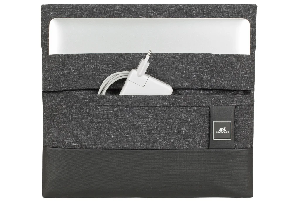 Чехол для MacBook Pro 13 и Ultrabook 13.3 черный меланж - фото 7