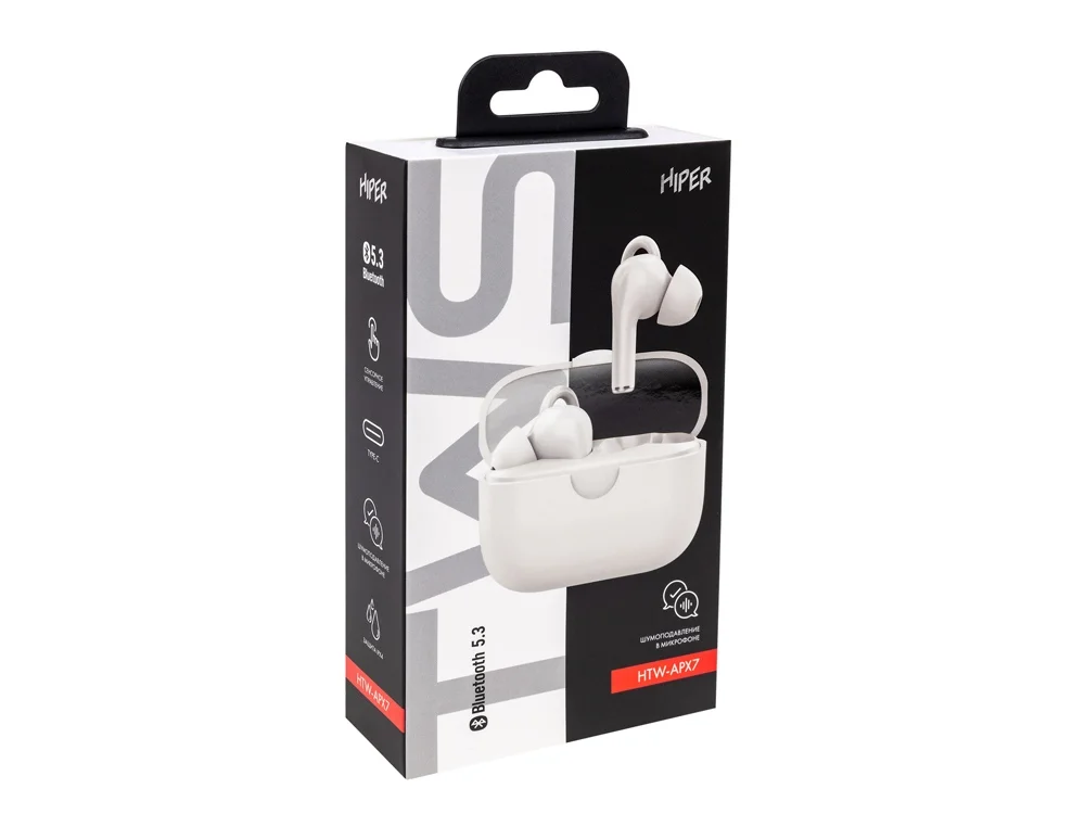 Наушники беспроводные TWS «Clarity» с шумоподавлением ENC - фото 8