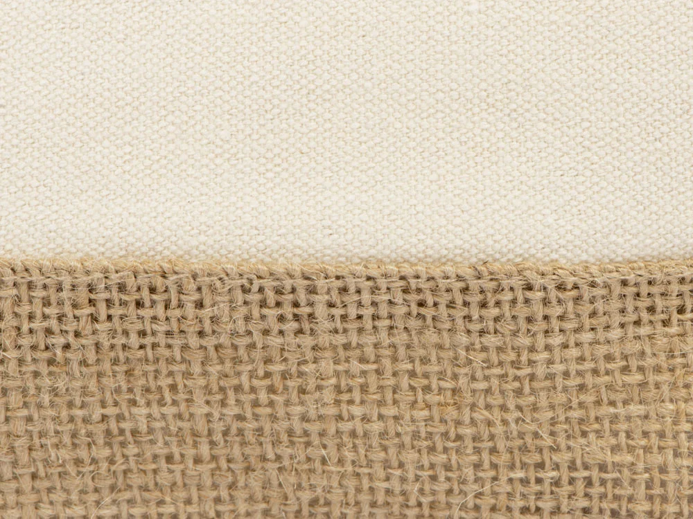 Косметичка Jute с ручкой из хлопка и джута молочный - фото 8