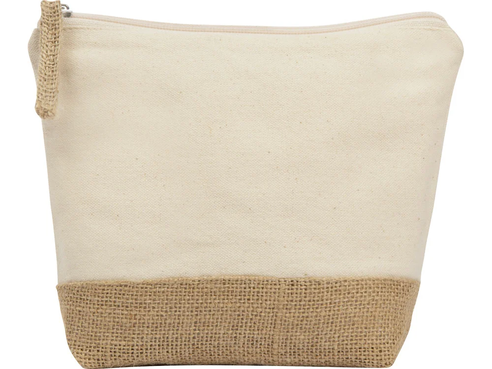 Косметичка Jute из хлопка и джута молочный - фото 3