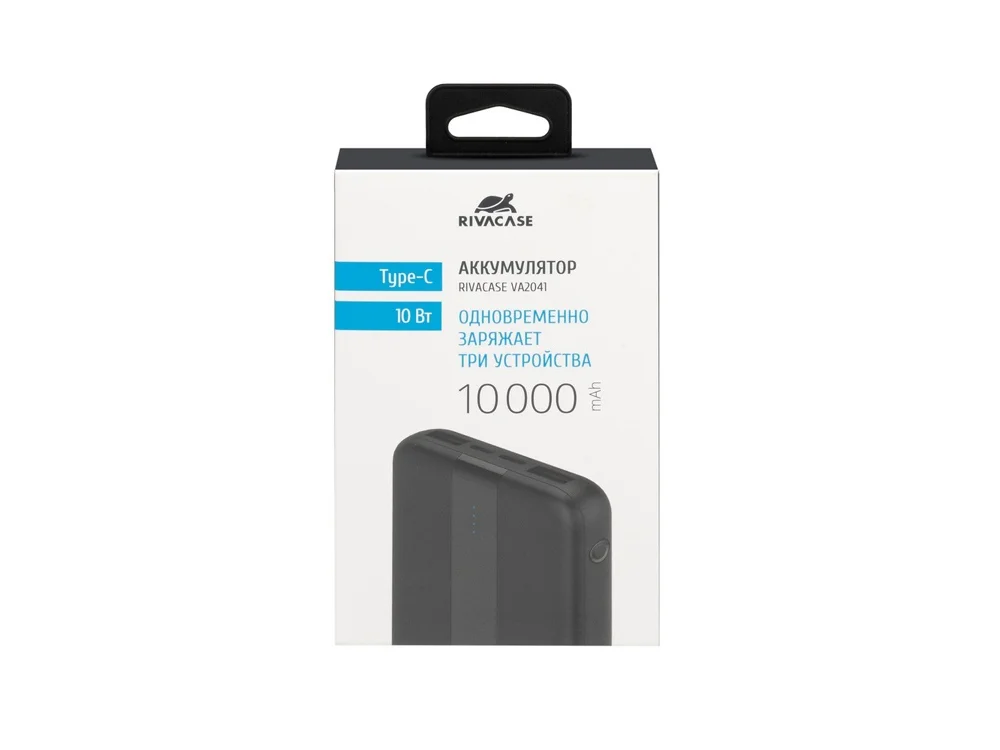 Внешний аккумулятор VA2041 10000 mAh черный - фото 12