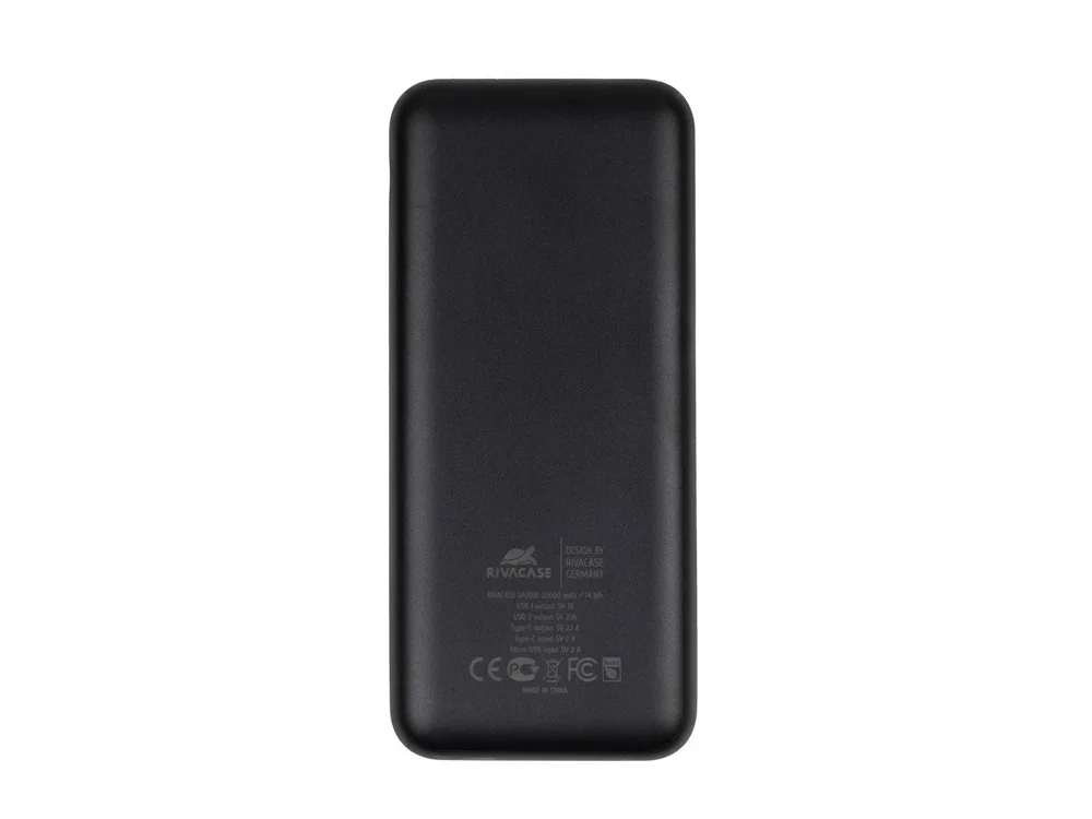 Внешний аккумулятор VA2081 20000 mAh черный - фото 3