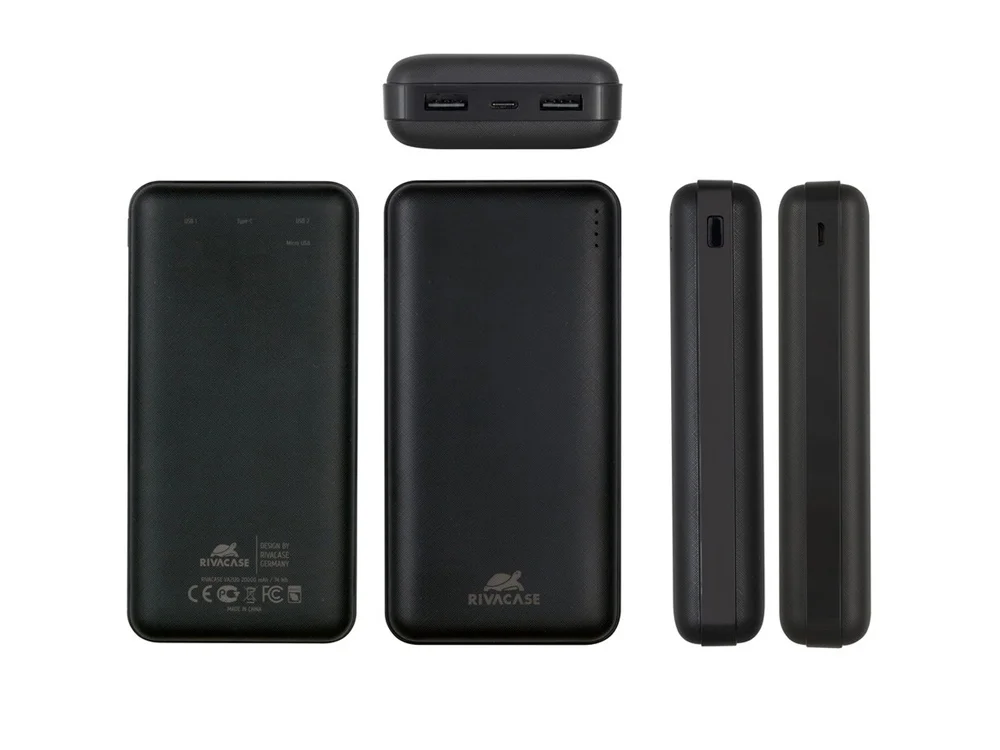 Внешний аккумулятор VA2120 20000 mAh черный - фото 13