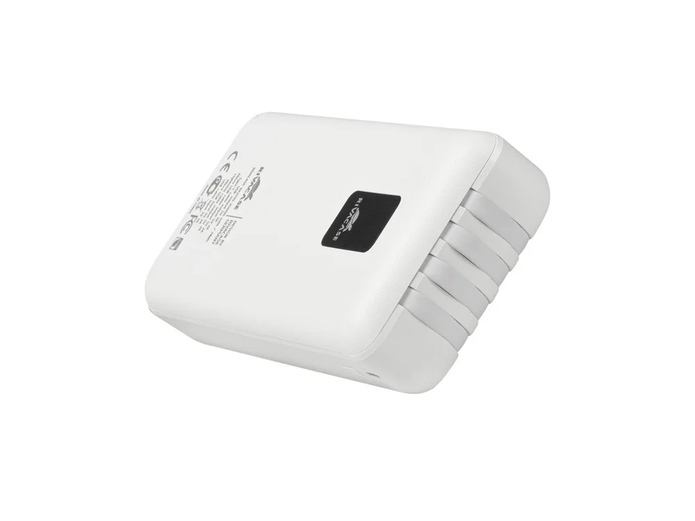 Внешний аккумулятор с дисплеем и встроенными кабелями VA2220 20000 mAh - фото 7