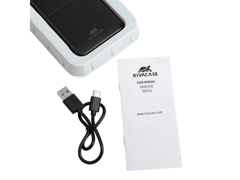 Внешний аккумулятор с быстрой зарядкой QC/PD VA2532 10000 mAh черный - фото 19