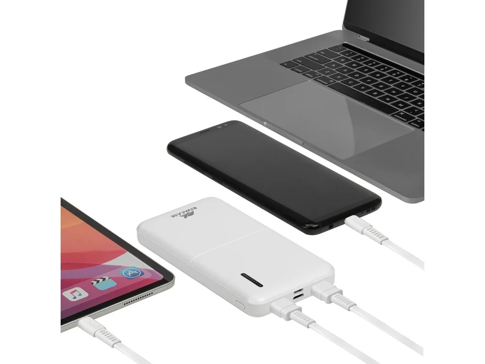 Внешний аккумулятор с быстрой зарядкой QC/PD VA2532 10000 mAh белый - фото 13