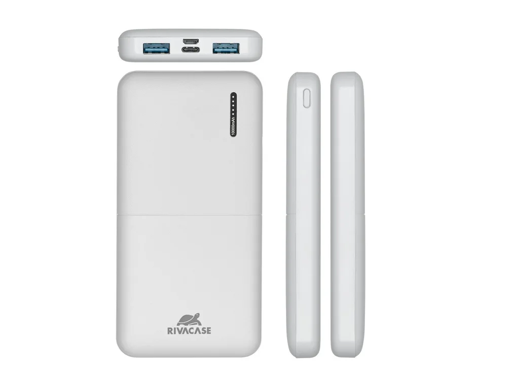 Внешний аккумулятор с быстрой зарядкой QC/PD VA2532 10000 mAh белый - фото 4