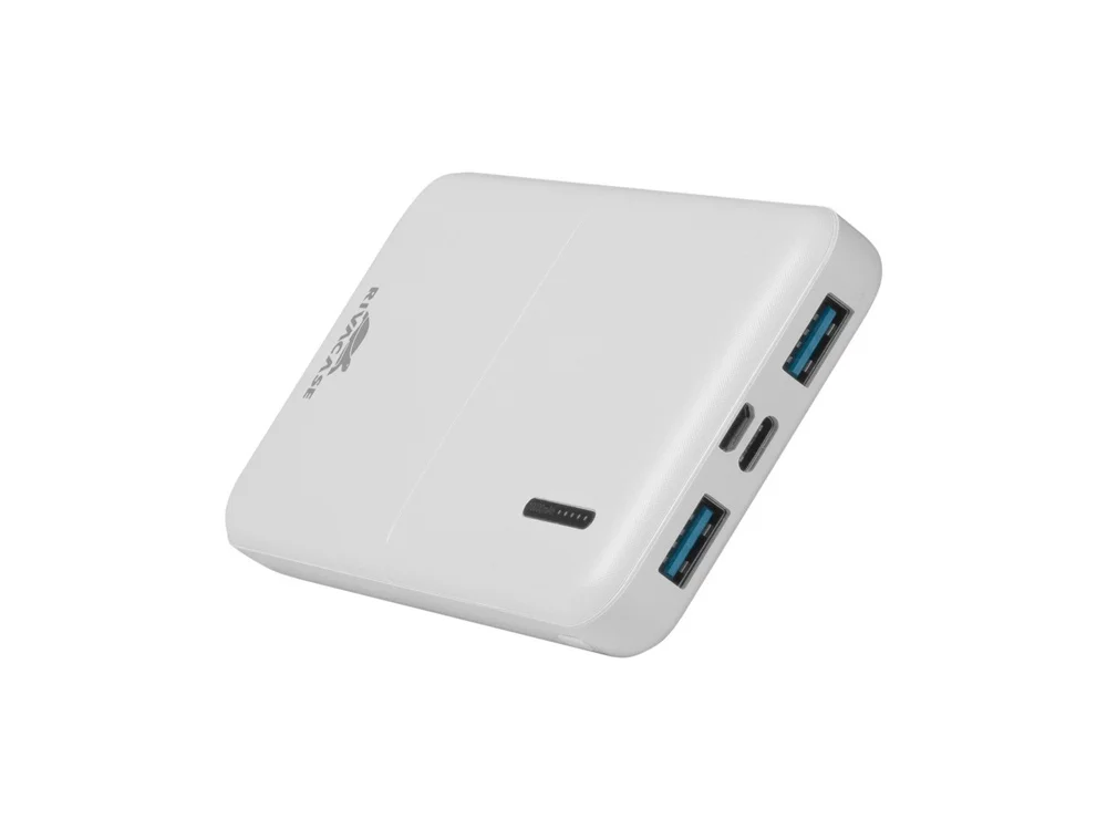 Внешний аккумулятор с быстрой зарядкой QC/PD VA2532 10000 mAh белый - фото 8