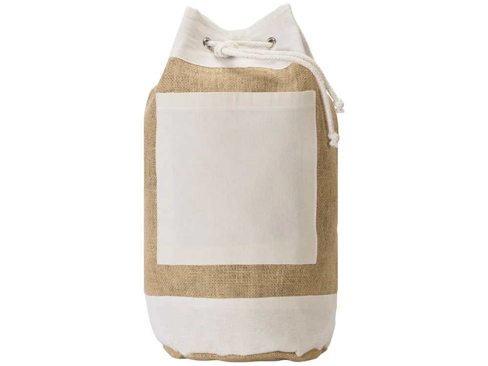 Рюкзак Jute из джута на одной лямке натуральный - фото 3