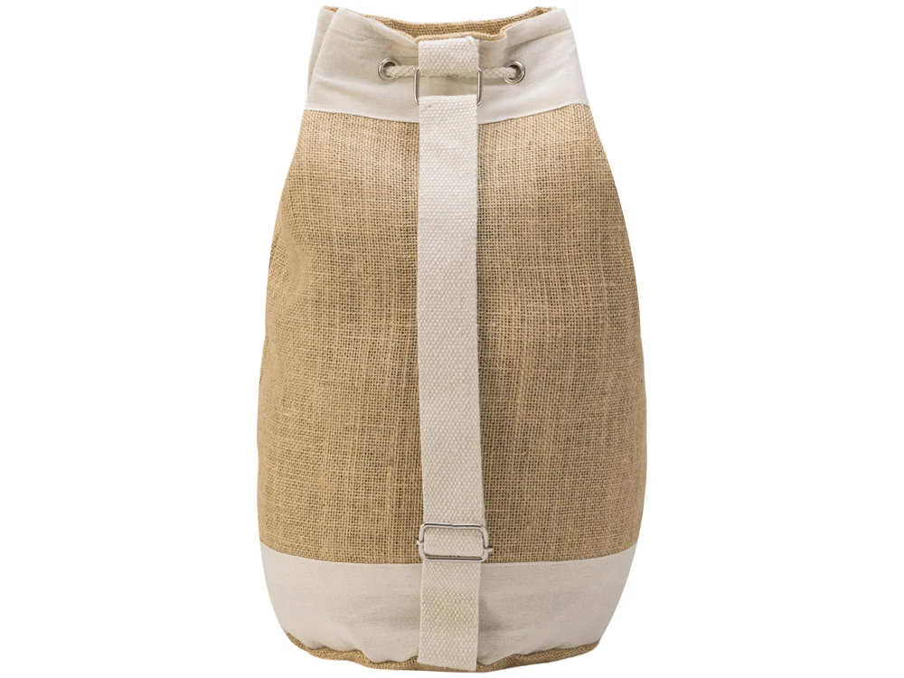 Рюкзак Jute из джута на одной лямке натуральный - фото 5