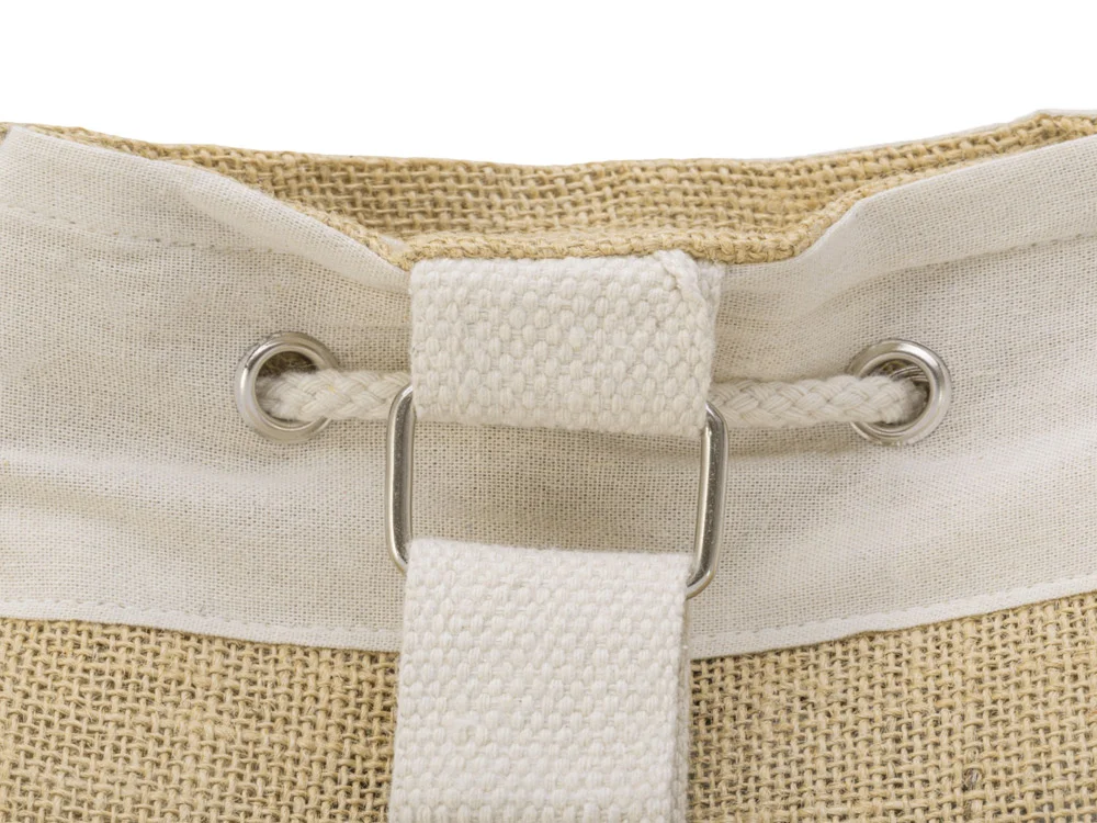 Рюкзак Jute из джута на одной лямке натуральный - фото 8