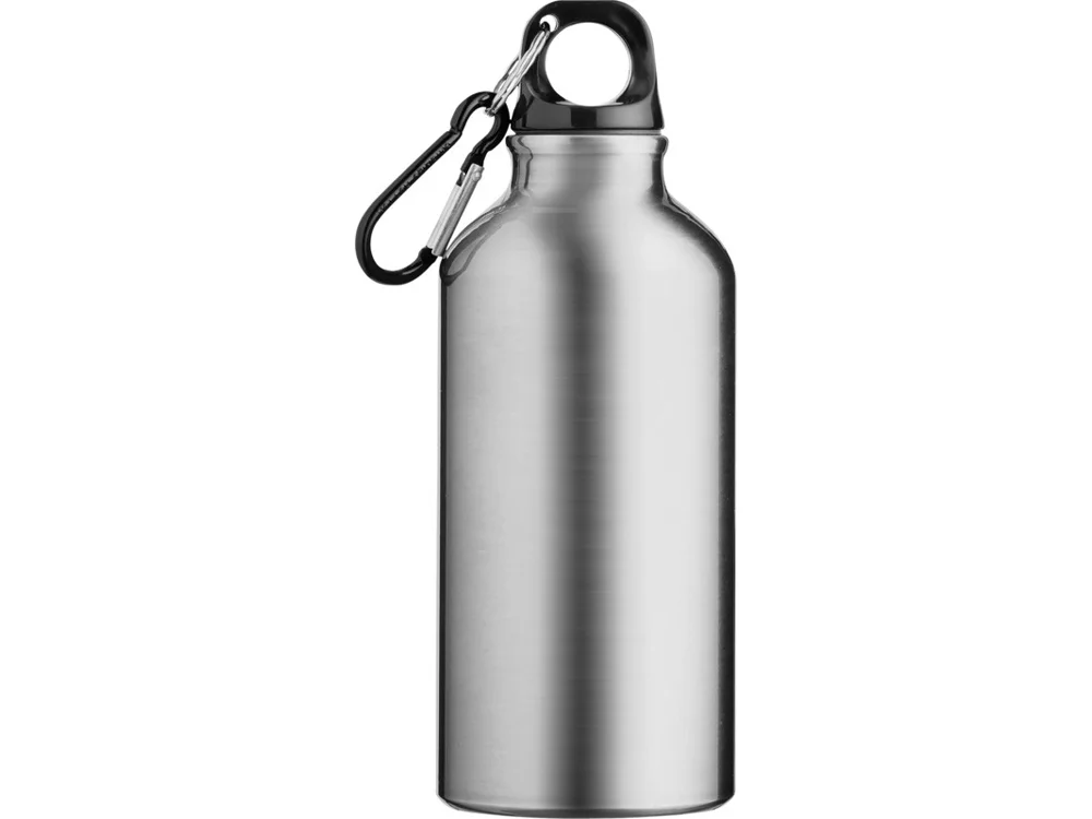 Бутылка Oregon с карабином серебристый 400 мл - фото 3
