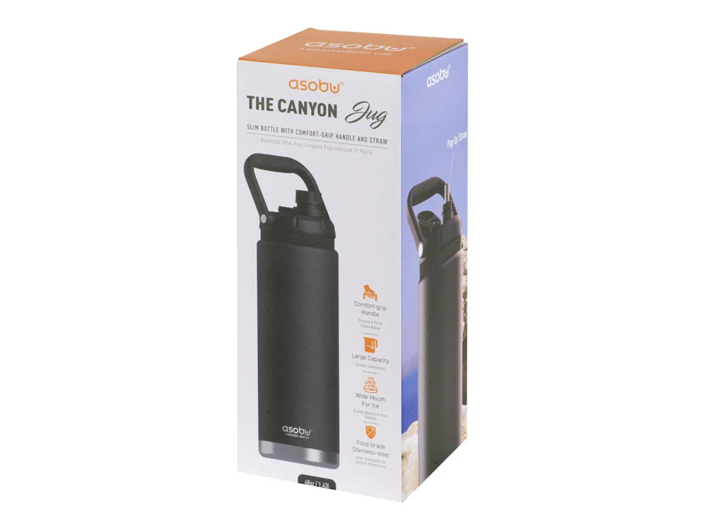 Вакуумный термос Canyon Jug 1430 мл черный - фото 15