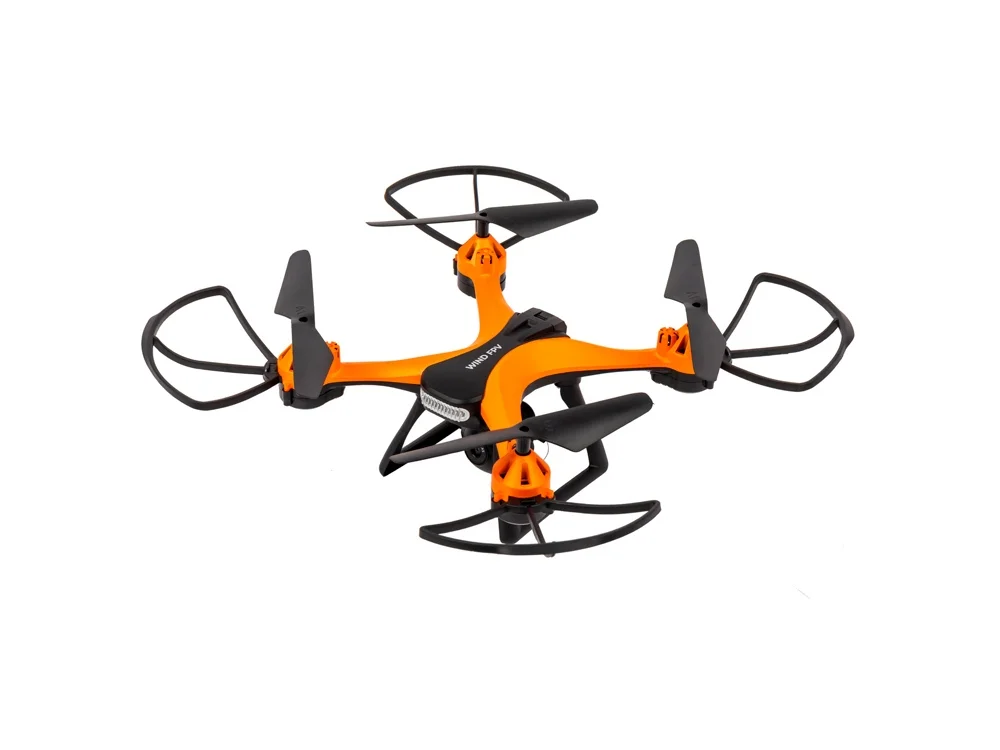 Радиоуправляемый квадрокоптер «WIND FPV», оранжевый