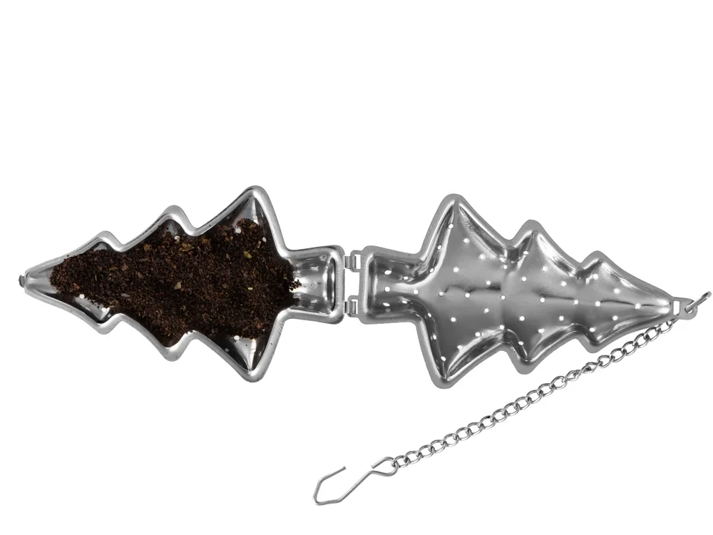 Набор «Drink»: кружка и ситечко для чая, прозрачный, серебристый, 300 мл - фото 5