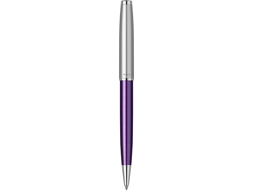 Ручка шариковая Parker Sonnet Essentials Violet SB Steel CT серебристый фиолетовый - фото 3