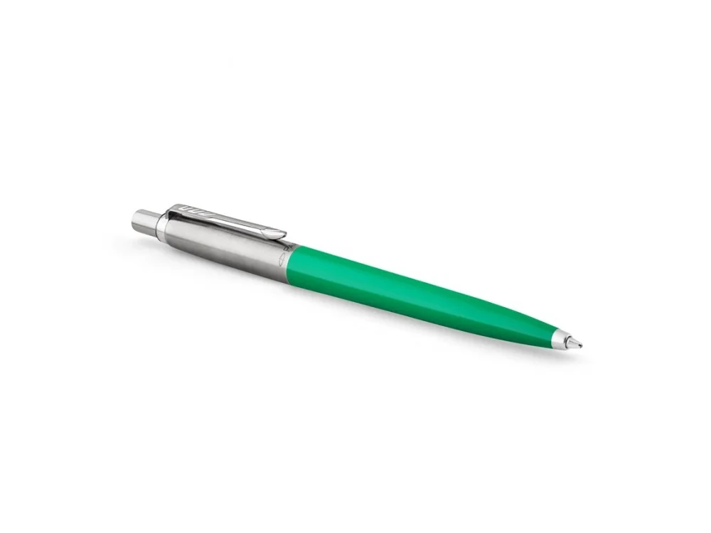 Ручка шариковая Parker Jotter Originals зеленый серебристый - фото 4