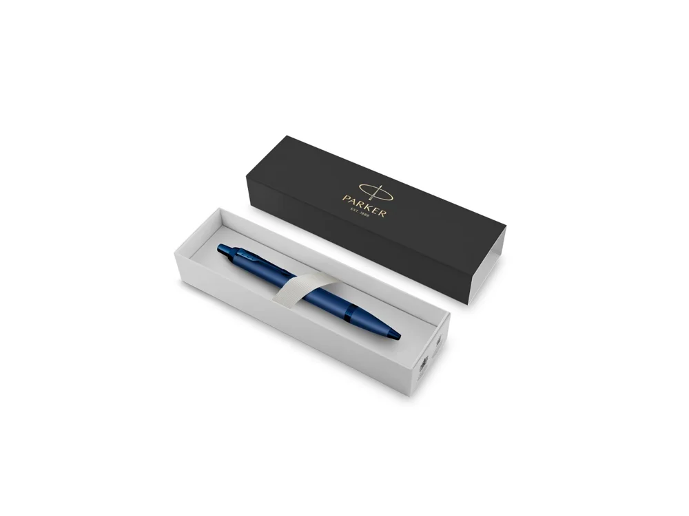 Ручка шариковая Parker IM Monochrome Blue синий - фото 4
