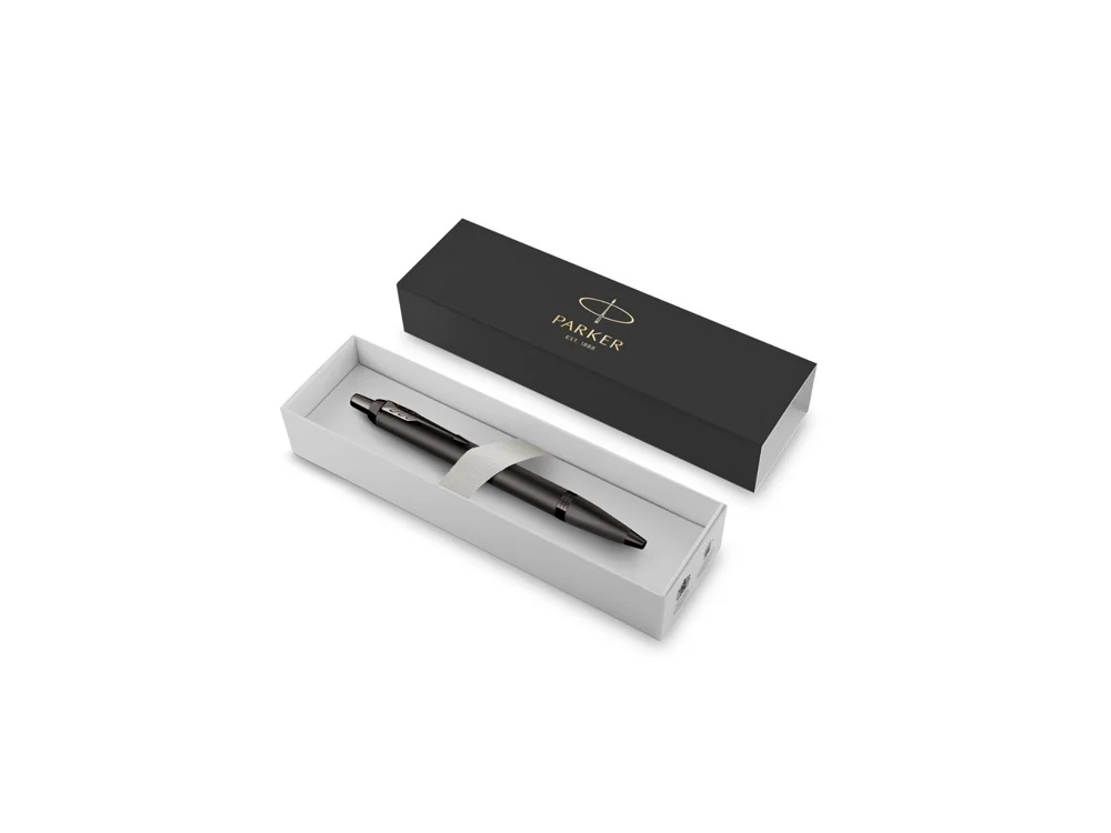 Ручка шариковая Parker IM Monochrome Black черный - фото 4