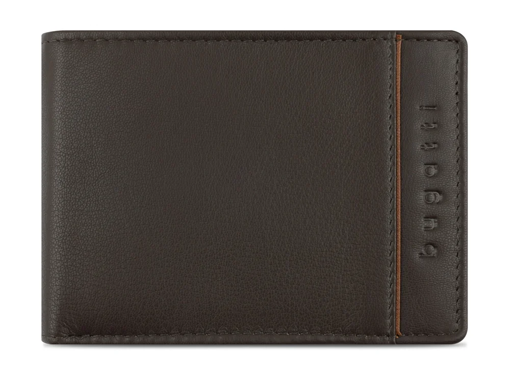 Портмоне Banda с защитой данных RFID коричневый - фото 2