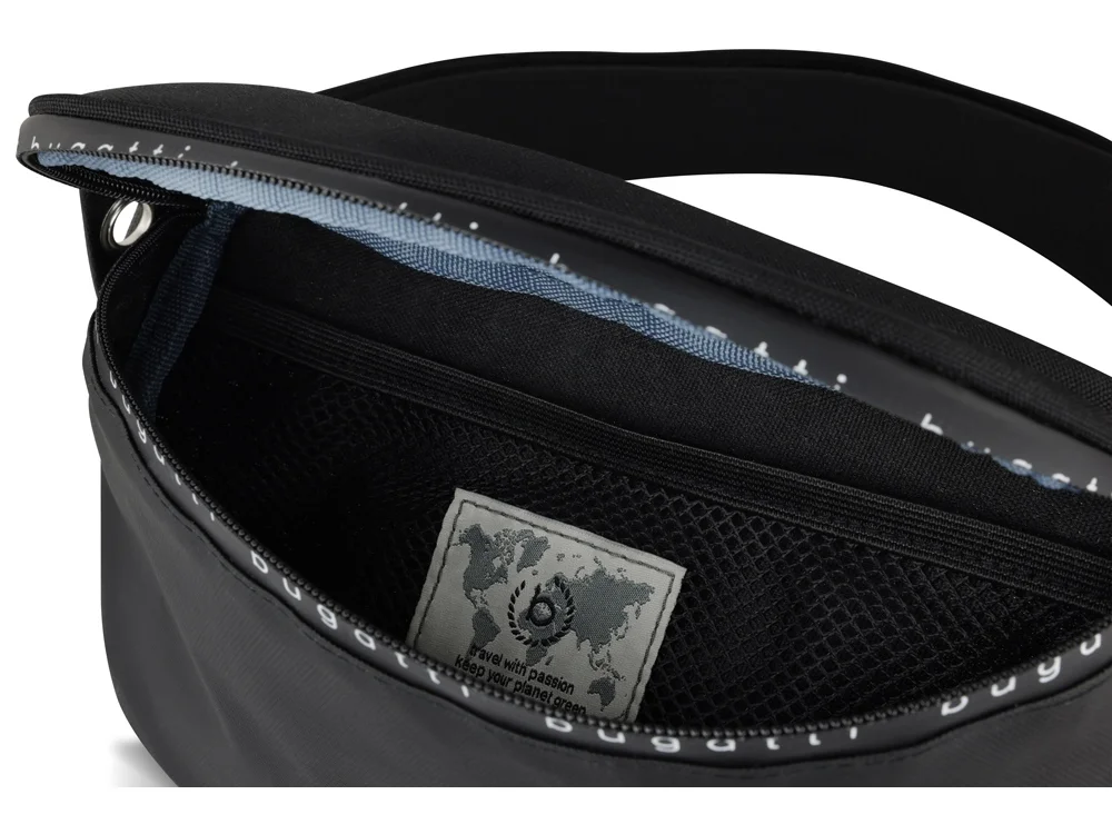 Сумка на пояс Blanc Delight черный - фото 5