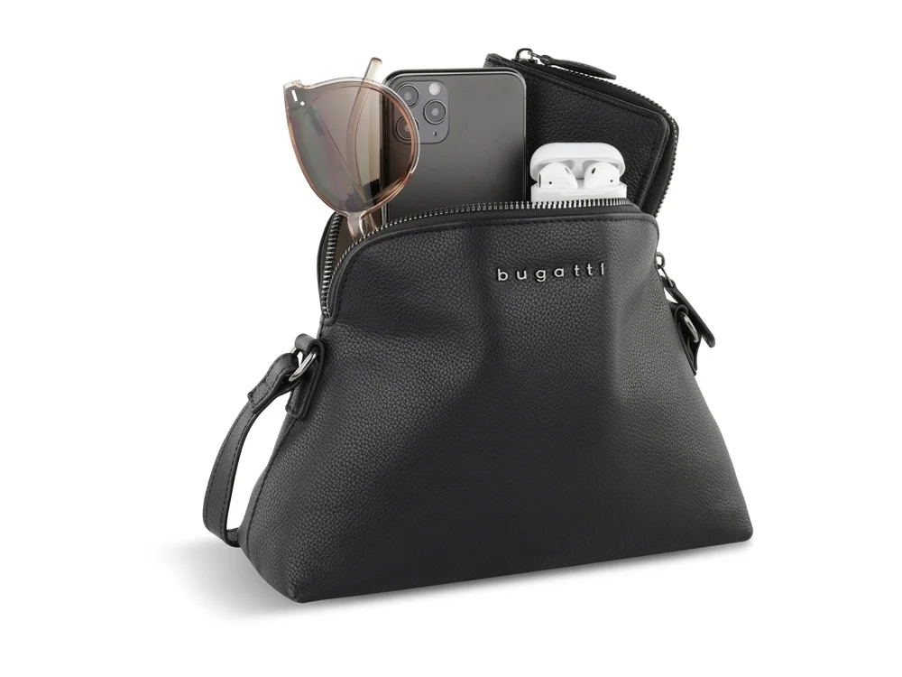 Сумка наплечная женская «Bella», черный - фото 9