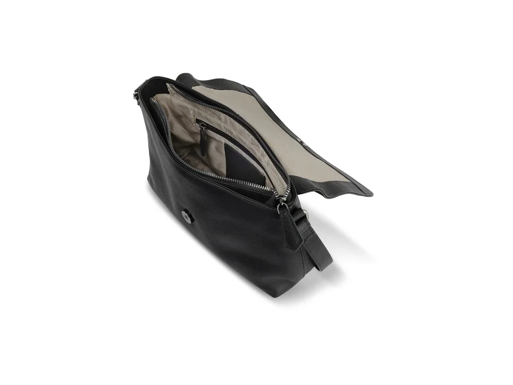 Сумка наплечная женская Bella черный - фото 5