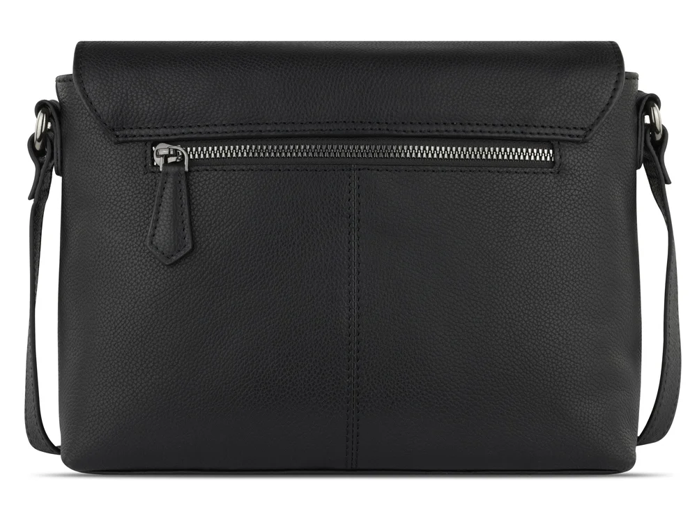 Сумка наплечная женская Bella черный - фото 7