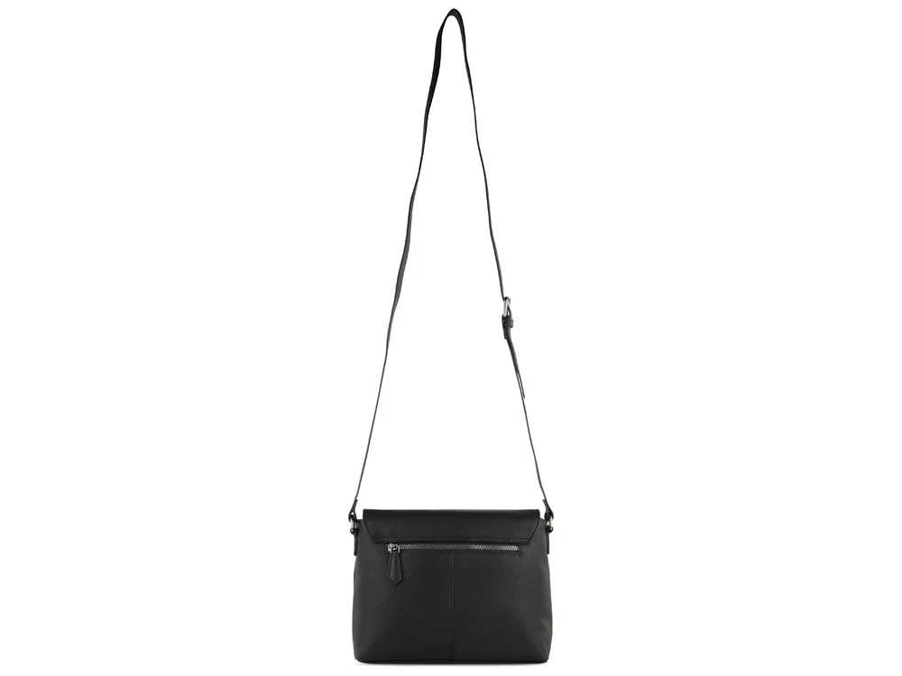 Сумка наплечная женская Bella черный - фото 8
