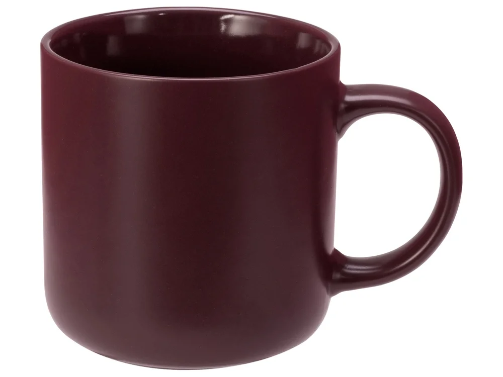 Кружка Rita матовая красный бургунди 410 мл - фото 2
