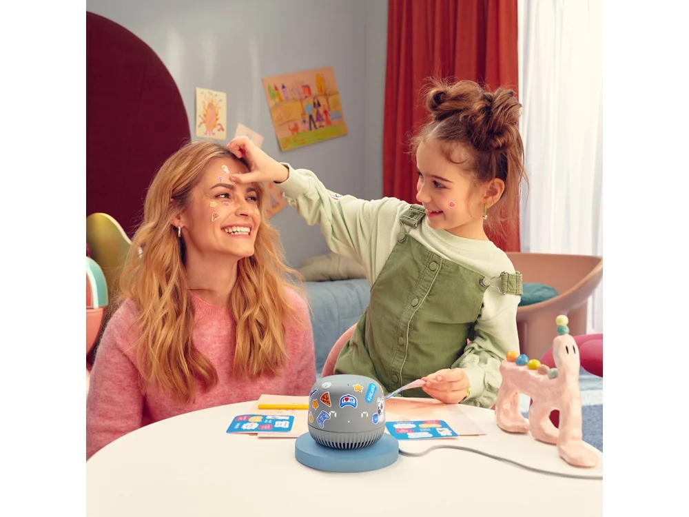 Умная колонка Капсула Нео с голосовым помощником Марусей серый - фото 7