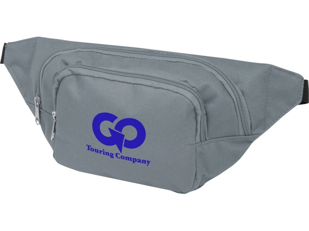 Сумка на пояс Santander серый - фото 3