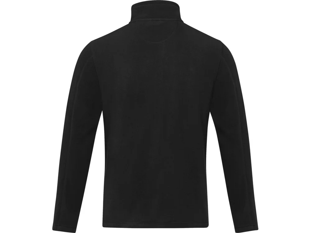 Куртка флисовая Amber мужская из переработанных материалов черный L - фото 3