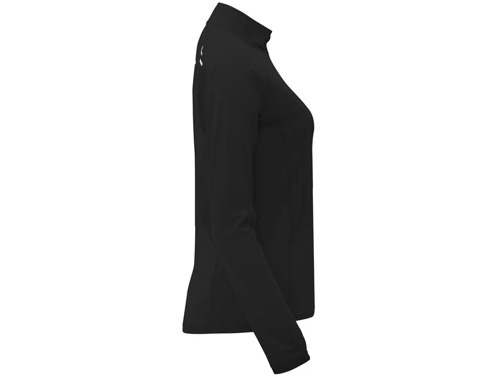 Толстовка с воротом на молнии Melbourne женская черный XL - фото 4