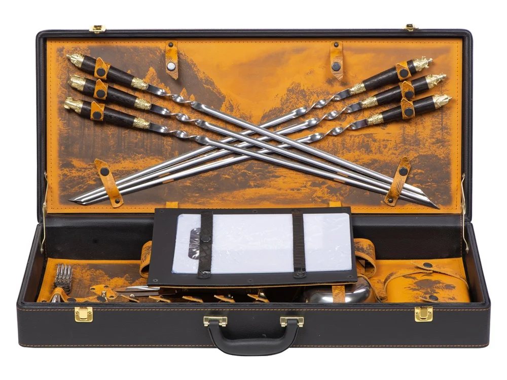 Подарочный набор темно-коричневый - фото 3