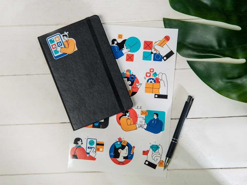 Стикерпак, белый, А4 - фото 4