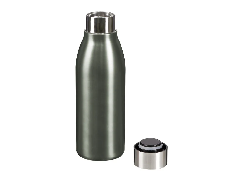 Вакуумная термобутылка Brottle c медной изоляцией тубус 600 мл темно-серый - фото 2