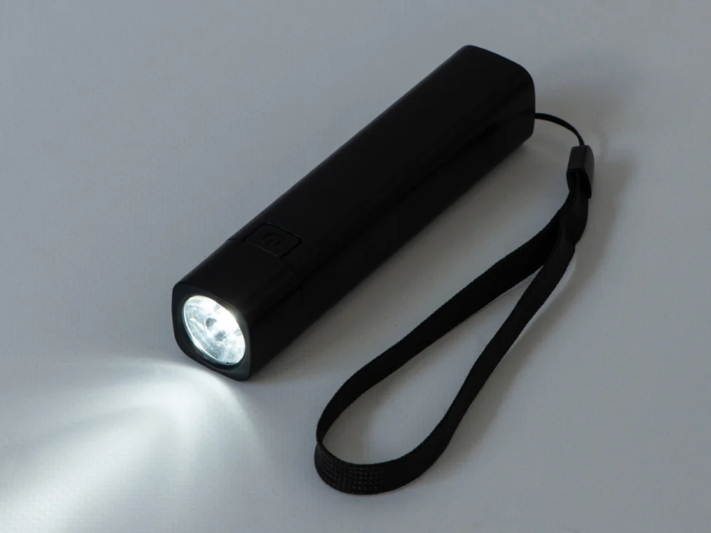 Светодиодный фонарь Wink 1200 мАч черный - фото 3
