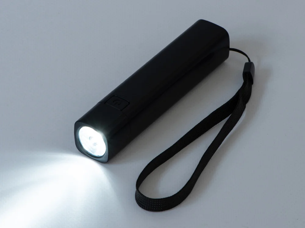 Светодиодный фонарь Wink 1200 мАч черный - фото 4