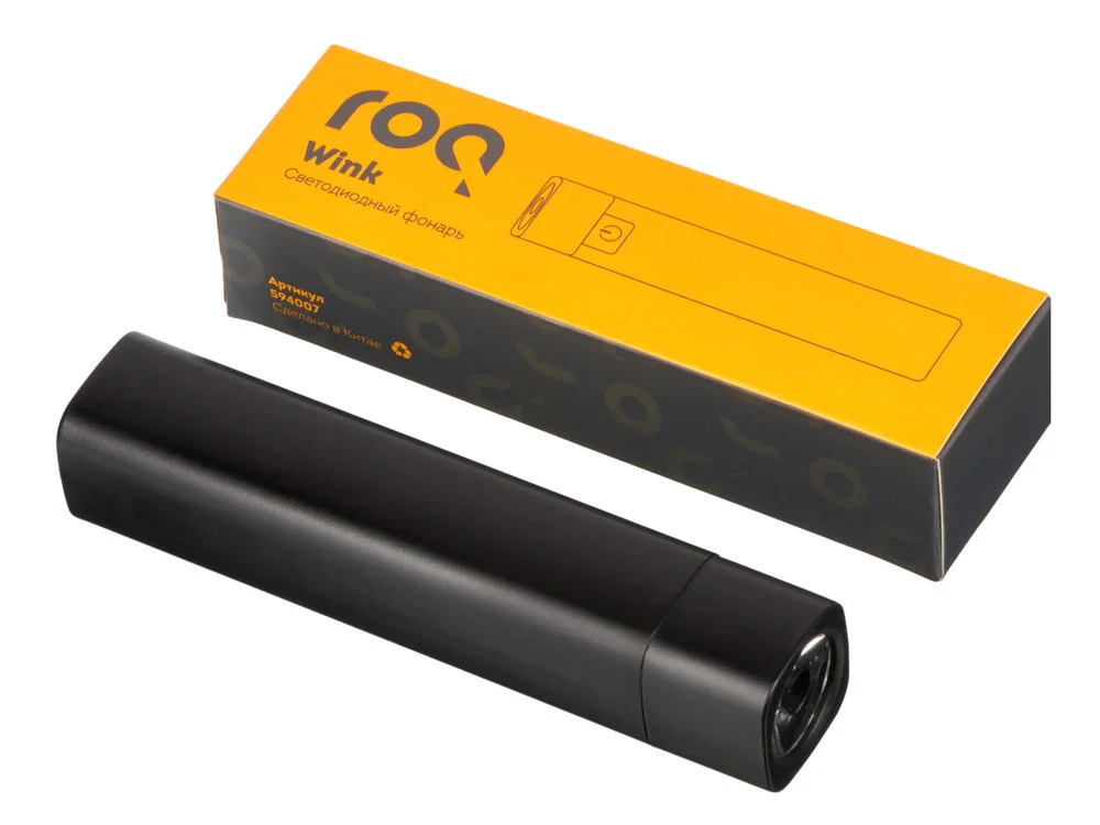 Светодиодный фонарь Wink 1200 мАч черный - фото 8