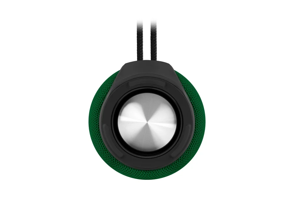 Портативная колонка mySound Clario 15 Вт черный зеленый - фото 4