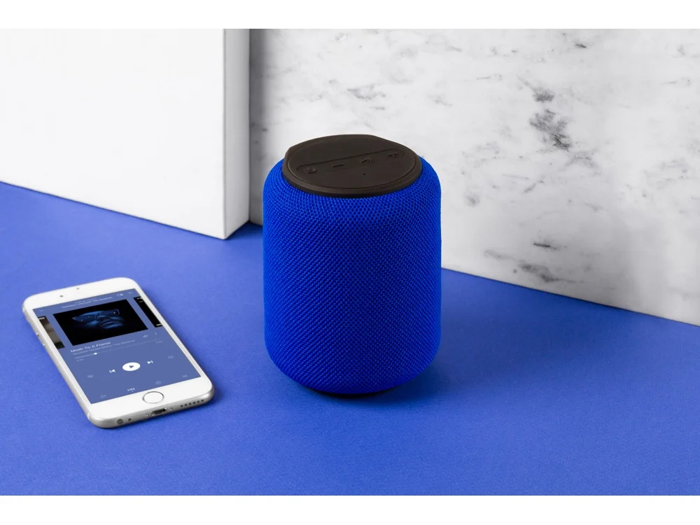 Портативная колонка mySound Clario 15 Вт черный синий - фото 12