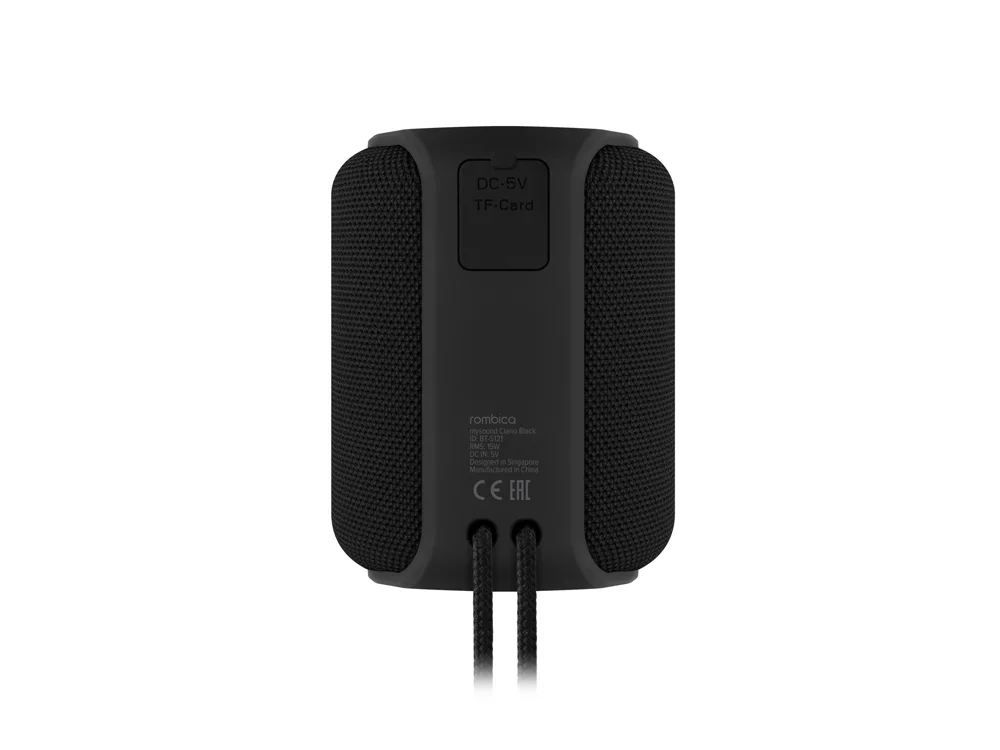 Портативная колонка mySound Clario 15 Вт черный - фото 3
