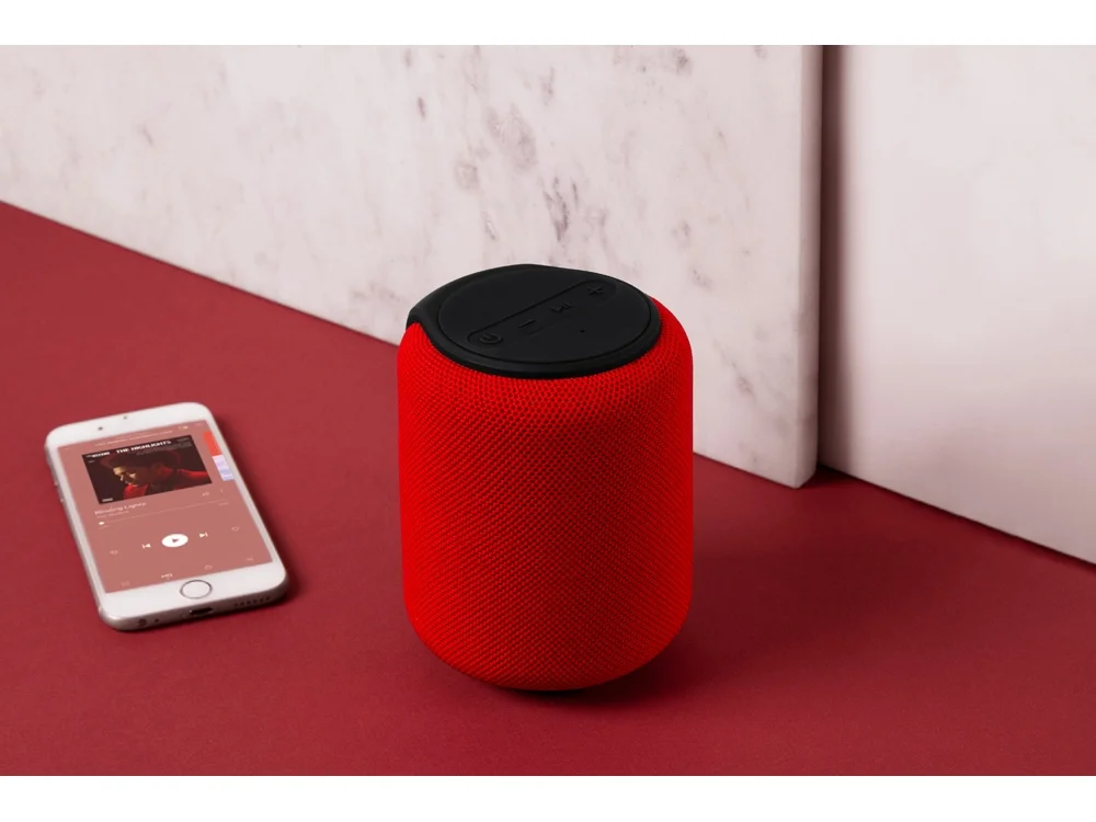 Портативная колонка mySound Clario 15 Вт черный красный - фото 12