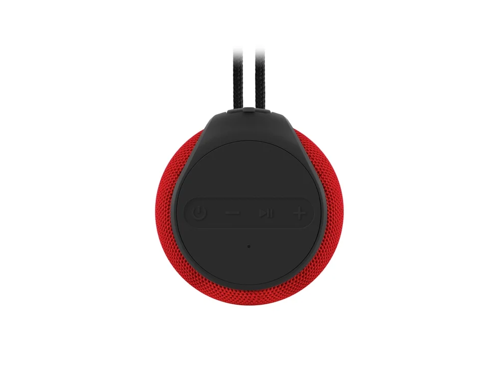 Портативная колонка mySound Clario 15 Вт черный красный - фото 2